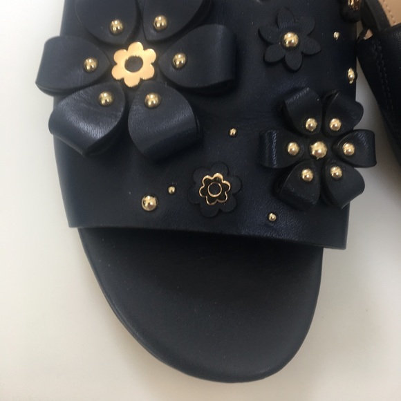 Michael Kors Tara Floral Embellished Slides 7 - Picture 6 of 11